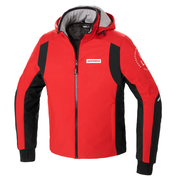 SPIDI HOODIE ARMOR H2OUT 【S,M のみ】<br><font size="2">（防水・着脱式防寒インナー・オールシーズン）</font>