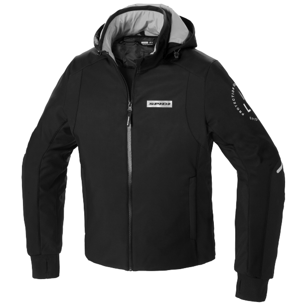 SPIDI HOODIE ARMOR H2OUT 【S,M のみ】<br><font size="2">（防水・着脱式防寒インナー・オールシーズン）</font>